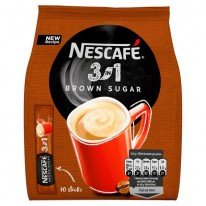 Káva NESCAFÉ 3v1 instantná 165g s hnedým cukrom